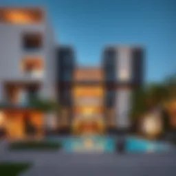 Stunning exterior view of Wilton Park Residences showcasing modern architecture