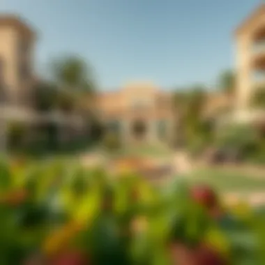 Beautiful landscaped gardens surrounding Wilton Park Residences