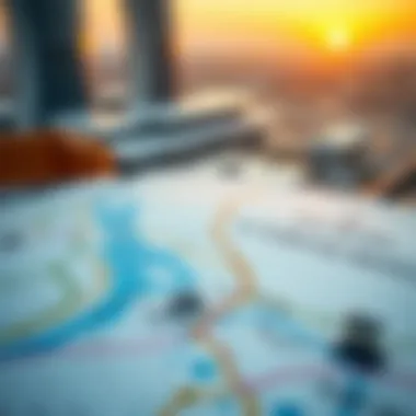 Grand Mercure Garhoud's strategic location on a map