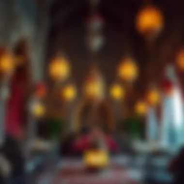 Traditional decorations for Eid al-Fitr