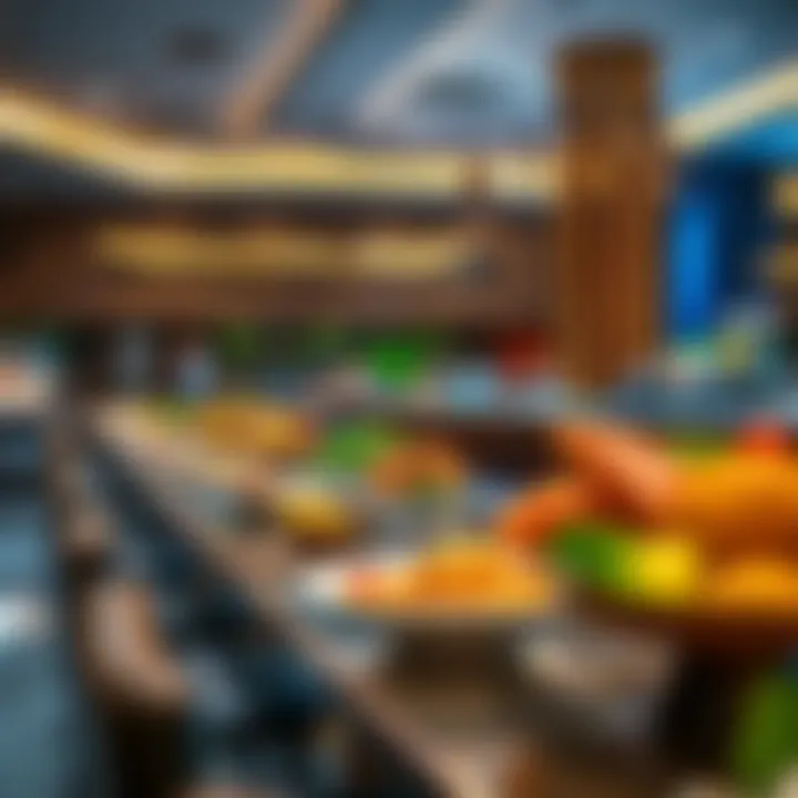 Gourmet Dining Experiences at Hyatt Regency Creek Heights Diverse dining options featuring a gourmet buffet at Hyatt Regency Creek Heights