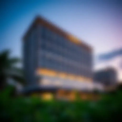 Stunning Architecture of Hyatt Regency Creek Heights Exterior view of Hyatt Regency Creek Heights showcasing its modern architecture