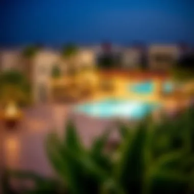 Community Amenities in Dubai Vibrant community amenities in a Dubai neighborhood