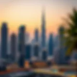 Stunning skyline of Dubai showcasing modern architecture