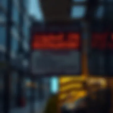 Local regulations signage in Dubai