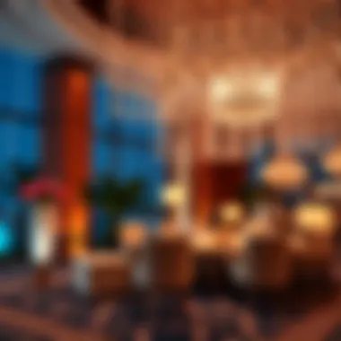 Exquisite decorations at a Dubai hotel for Eid festivities