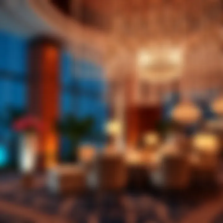 Exquisite decorations at a Dubai hotel for Eid festivities