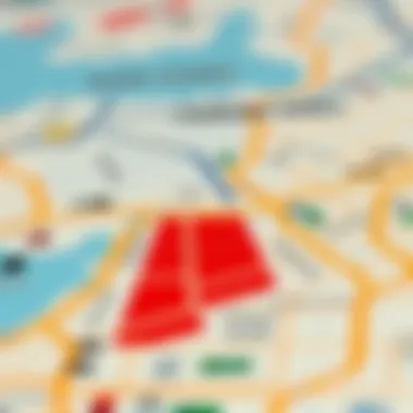 Map of Parking Zones in Dubai A map highlighting parking zones in Dubai