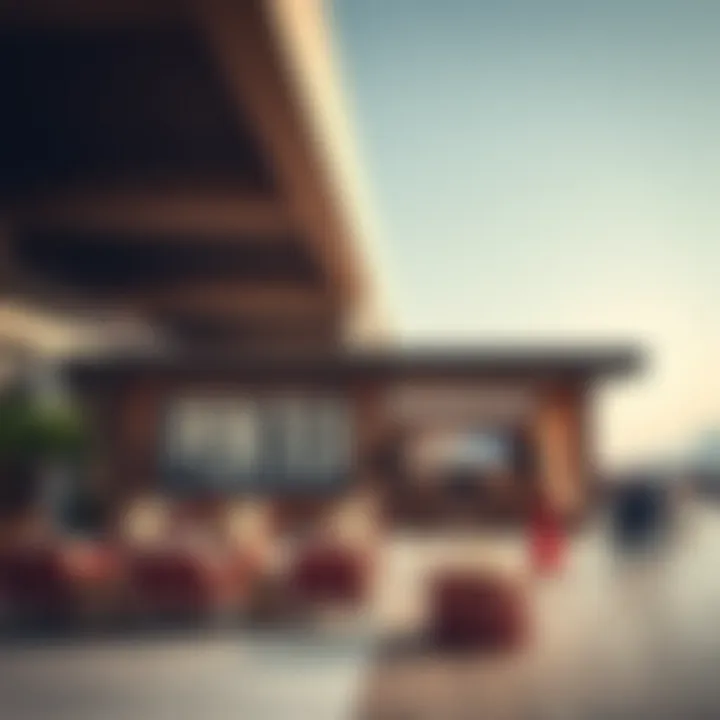 An artistic representation of cultural events hosted at the Pavilion, illustrating its cultural significance