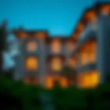 Exterior view of Sandoval Park Residence showcasing architectural elegance