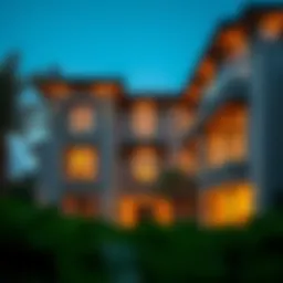 Exterior view of Sandoval Park Residence showcasing architectural elegance