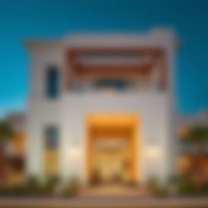 Innovative Architecture in Shorooq Community Elegant architectural design of Shorooq properties