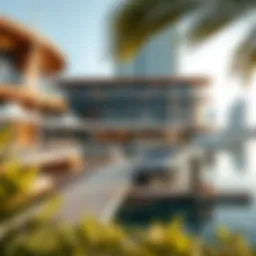 Luxurious waterfront property in Dubai's marina