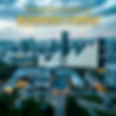 Infographic showing the economic impact of business parks