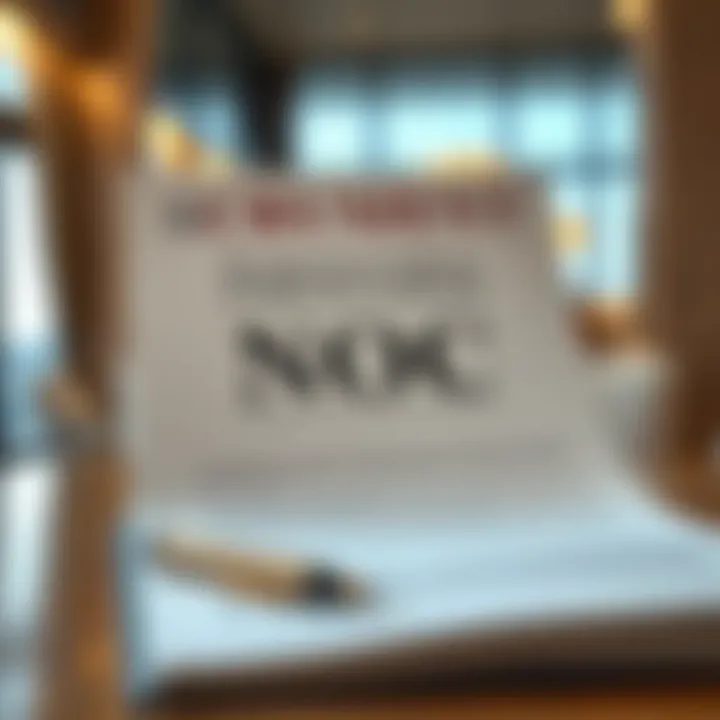 The Essence of No Objection Certificate in Dubai Real Estate NOC document overview in a real estate context