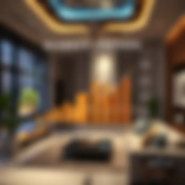 Infographic detailing market trends in Dubai real estate