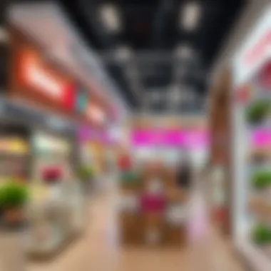 Graphical representation of shopper demographics and trends