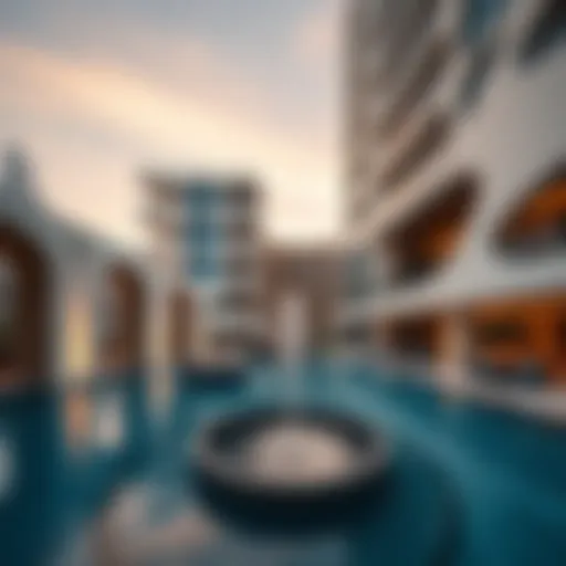 Stunning architectural design of W Residences